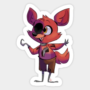 fnaf 1 foxy Sticker